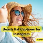 Beach Hat Captions for Instagram