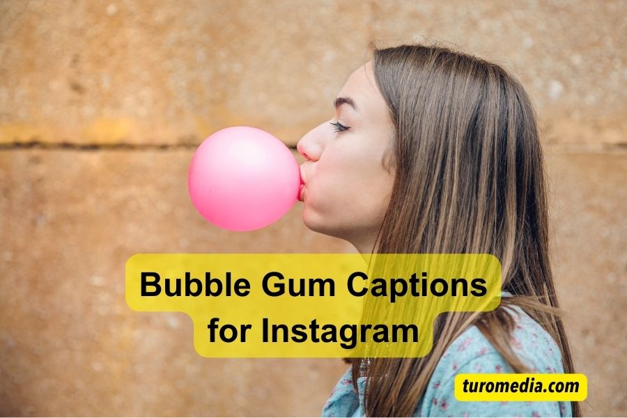 Bubble Gum Captions for Instagram