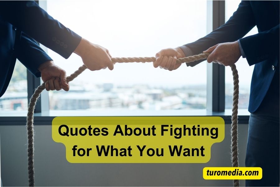 Quotes About Fighting for What You Want