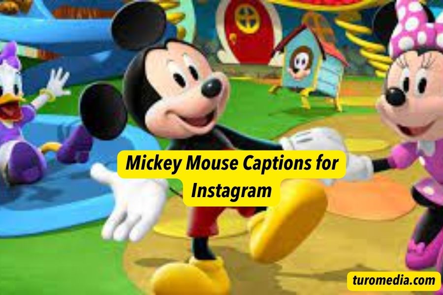 Mickey Mouse Captions for Instagram
