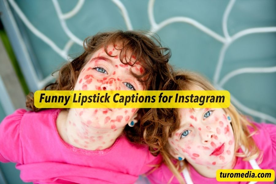 Funny Lipstick Captions for Instagram