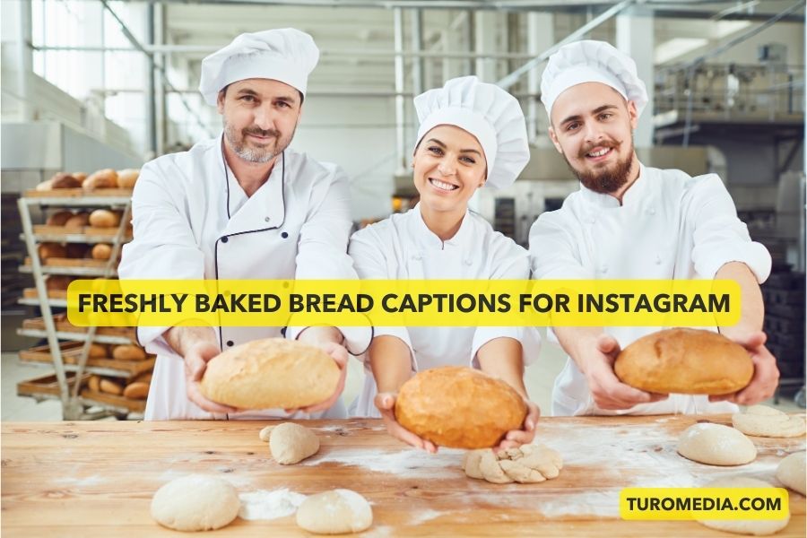Freshly Baked Bread Captions for Instagram