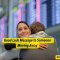 Good Luck Message to Someone Moving Away